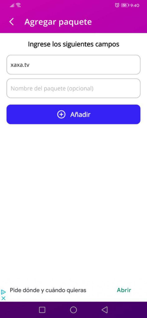 url lista miradetodo